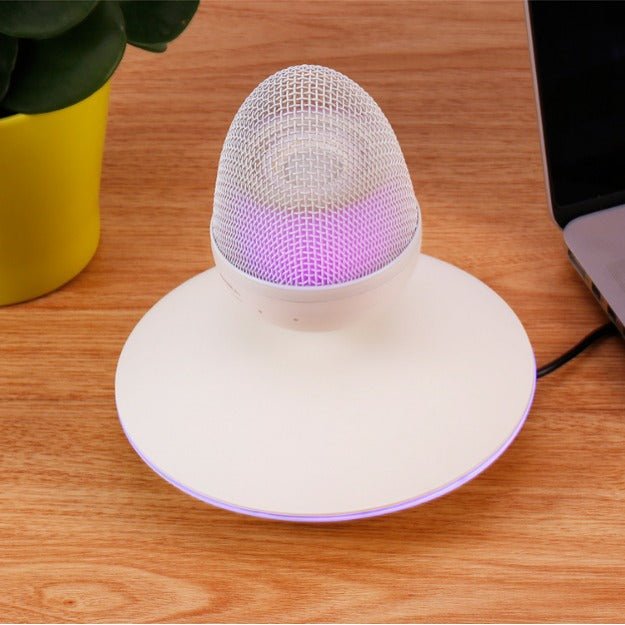 Desktop Egg - Shaped Bluetooth Speaker - PandaLane