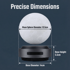 Levitating Auto Lifting Moon Night Light - PandaLane