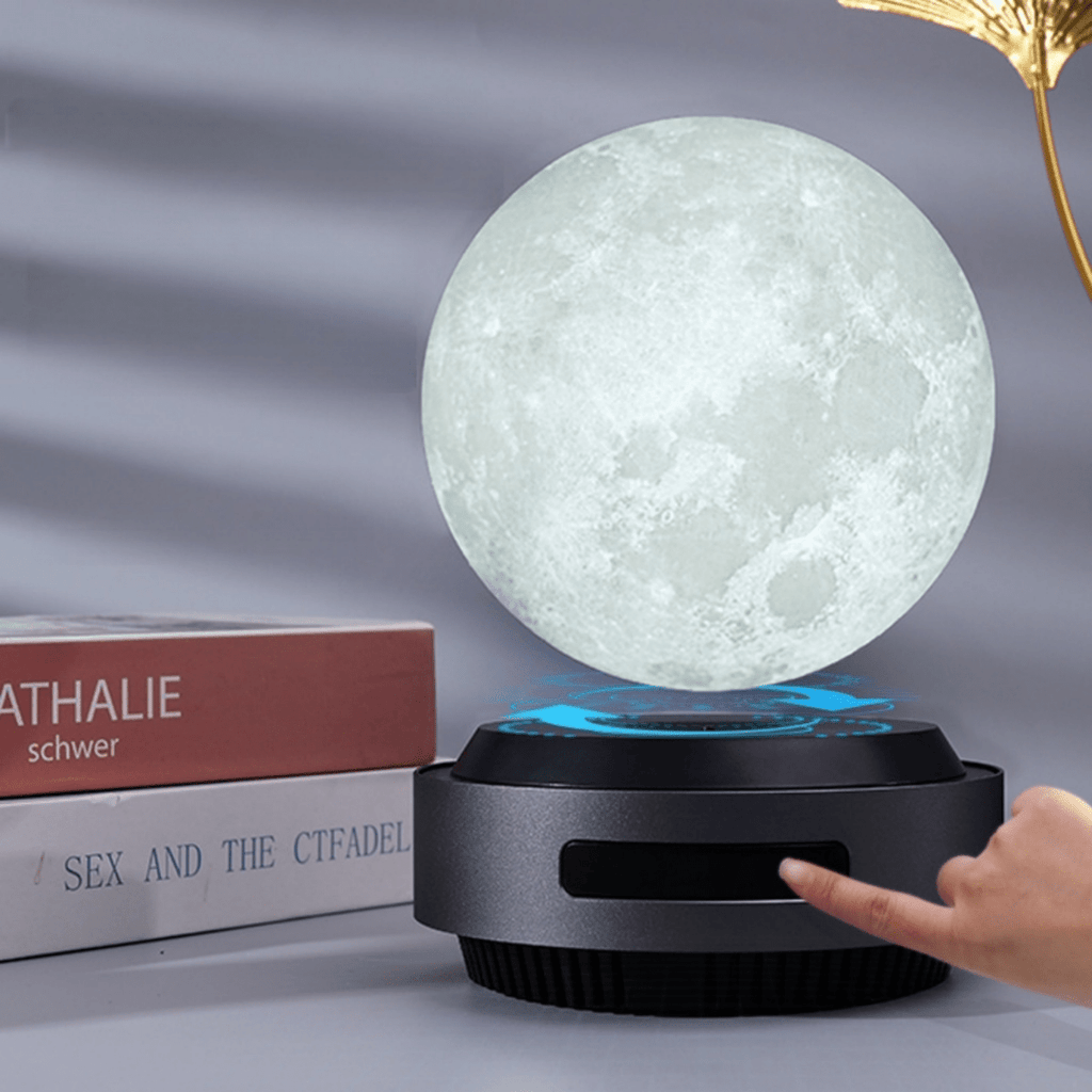 Levitating Auto Lifting Moon Night Light - PandaLane