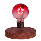 Levitating Christmas Tree Creative Light Bulb - PandaLane