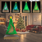 Levitating Christmas Tree Desk Decoration - PandaLane