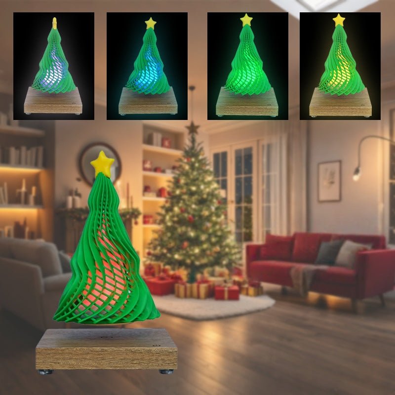 Levitating Christmas Tree Desk Decoration - PandaLane