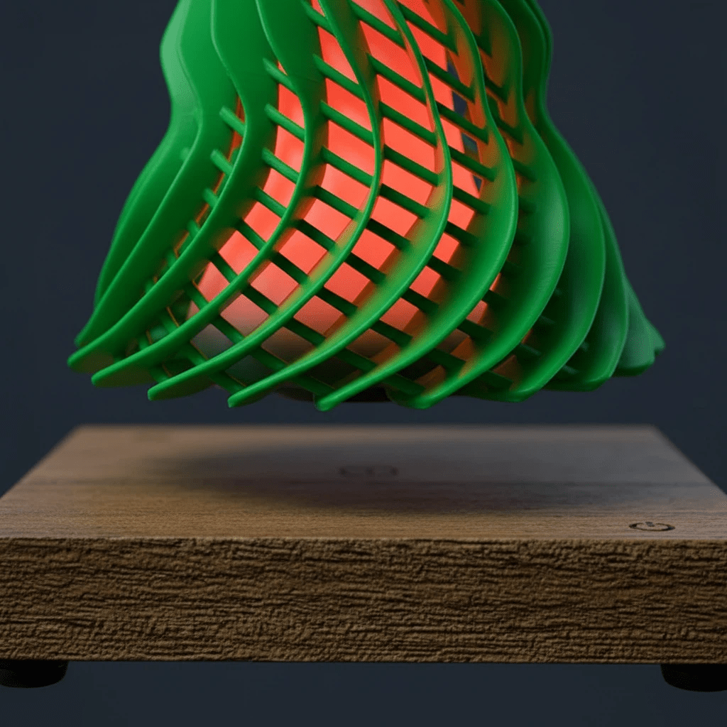 Levitating Christmas Tree Desk Decoration - PandaLane