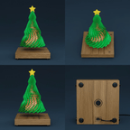 Levitating Christmas Tree Desk Decoration - PandaLane