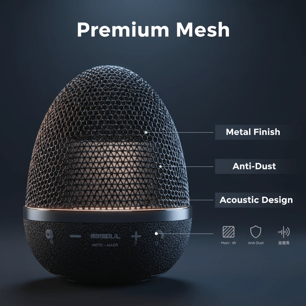 Levitating Desktop Egg - Shaped Bluetooth Speaker - PandaLane
