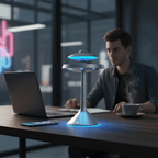 Levitating Desktop Standing UFO Bluetooth Speaker - PandaLane