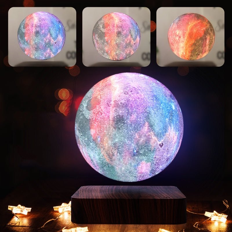 Levitating Galaxy Night Light - PandaLane