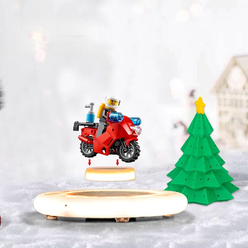 Levitating Glowing Christmas Tree Desk Ornament - PandaLane