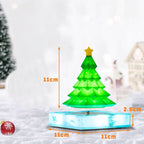 Levitating Glowing Christmas Tree Desk Ornament - PandaLane