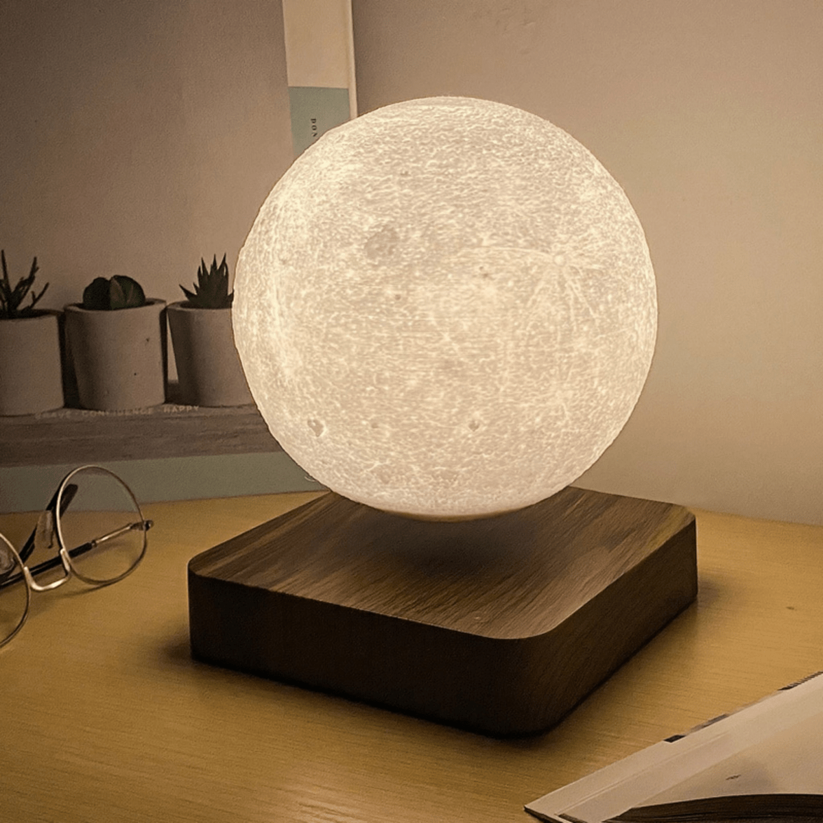Levitating the Moon Night Light - PandaLane
