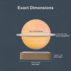 Levitating the Saturn Night Light - PandaLane