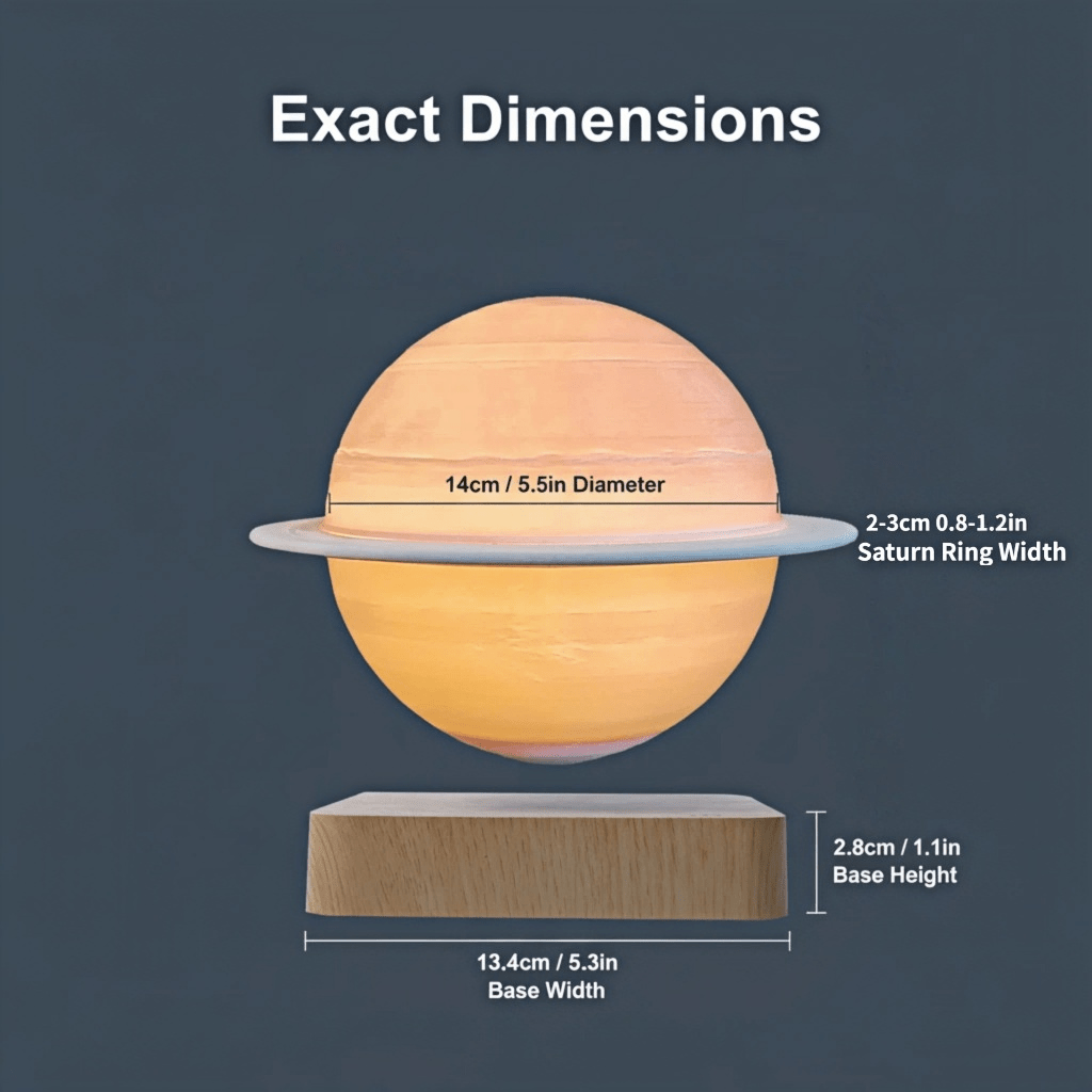Levitating the Saturn Night Light - PandaLane