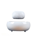 Simple Striped Potted Plant Ornament - PandaLane